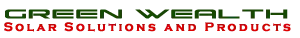green wealth solar power logo white 300
